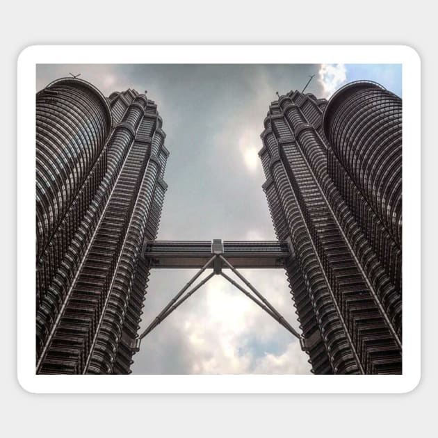 Malaysian landmarks 7 Sticker by daghlashassan